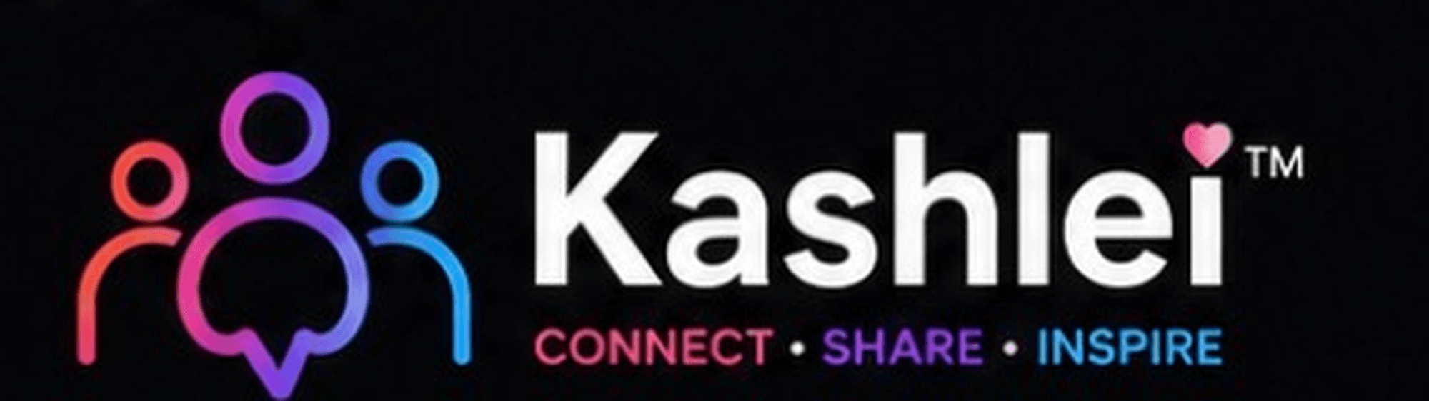 Kashlei Social official logo, Connect Share Inspire